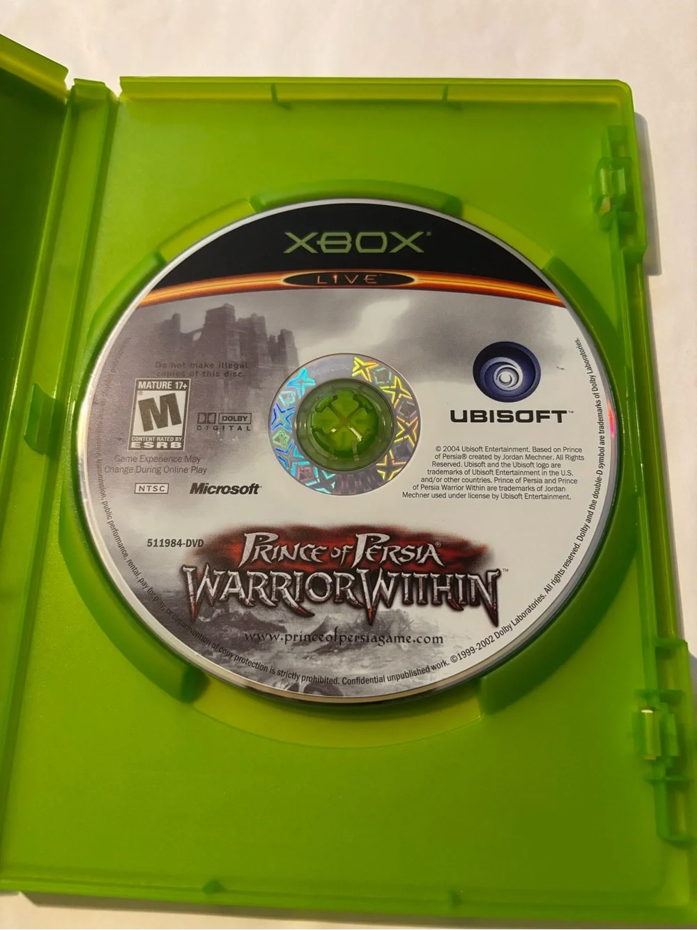 Xbox Prince of Persia: Warrior Within